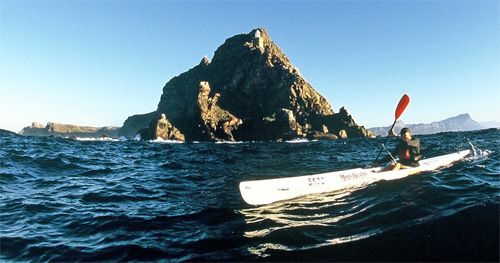 Cape Point - view from a surf ski