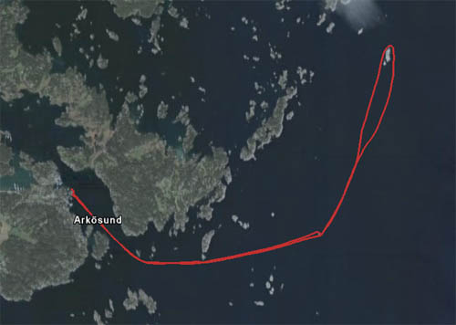 GPS Track - Swedish Surf Ski Champs 2007 GPS Track - Swedish Surf Ski Champs 2007