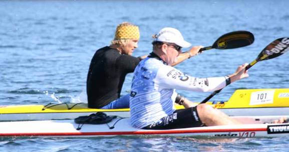 Martin Nordstrand and Oscar Chalupsky - Swedish Surf Ski Champs Martin Nordstrand and Oscar Chalupsky - Swedish Surf Ski Champs
