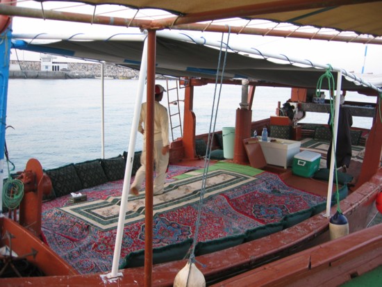 Dhow for use by Shamaal paddlers. Dhow for use by Shamaal paddlers.