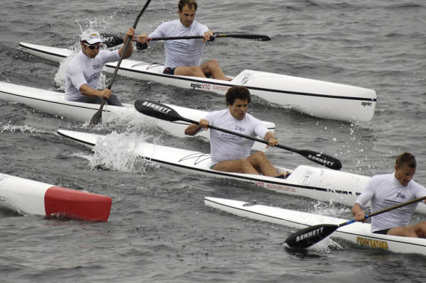 Lead pack Lion Island surf ski Lead pack Lion Island surf ski
