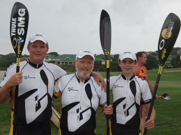 Chalupskys - Oscar, Paul, Luke Cape Point Challenge 2007