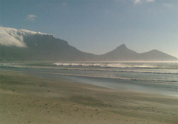 Gale force winds at Milnerton