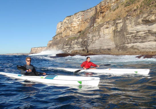 Barry Lewin visits the Manly Paddlers