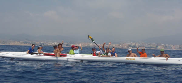Dawid's Spanish paddling clinic - August 2008