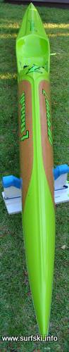 Green7 surfski nose