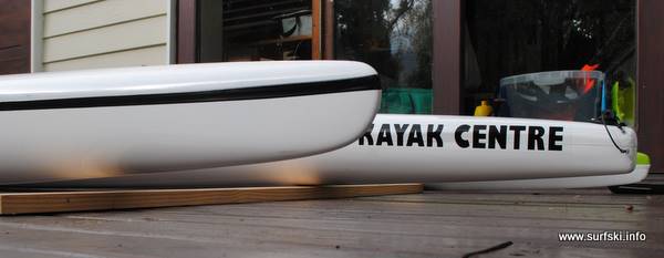 Surfski tails