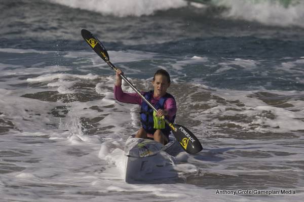 Michelle Eder - women's surfski paddling star