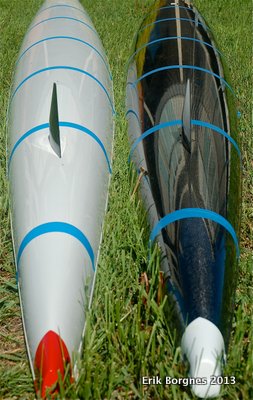 Both tails taped
