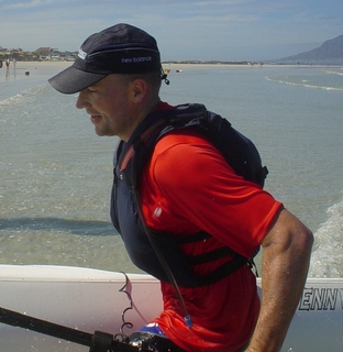 Alain Jaques goes around Robben Island