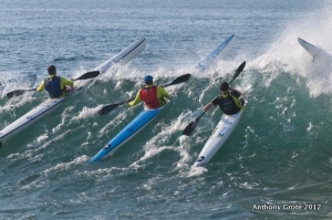 Classic surf conditions at Scottburgh