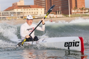 Oscar Chalupsky - training in Durban, South Africa