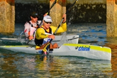Ben Allen dicing with Dawid Mocke at the 2010 Dubai Shamaal