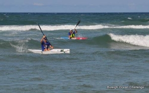 Jeremy Cotter and Bruce Taylor dice to the finish