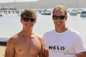 Tim Jacobs and Murray Stewart - heading off to Dubai
