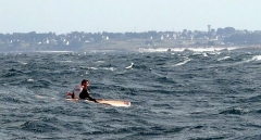 Stéphane Roudaut in typical Breizh conditions!