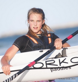 Kirsten Flanagan - under 18 girls' champion
