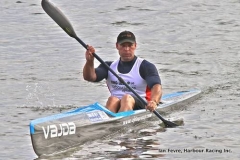 Jonathan Sanders - on the Vajda Orca in Rose Bay