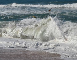 Vicious shorebreak at the Durban World Cup
