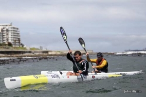 Sean Rice surges into the lead...