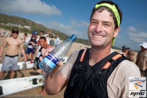 Pete Cole at the half way mark