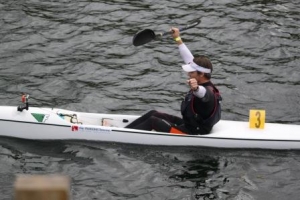 Jasper Mocke wins the 2012 ASKR Surfski race