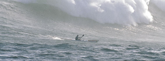 Greg Bertish extreme surfski