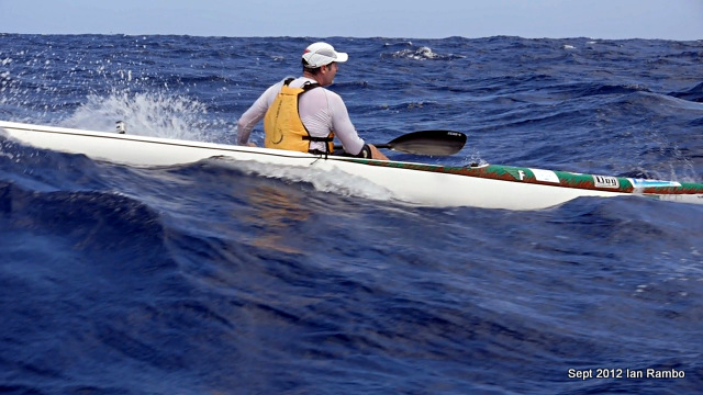 Dean Gardiner - Maaramu Surfski Race
