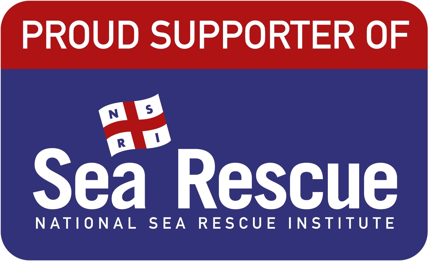 New logo NSRI proud supporter