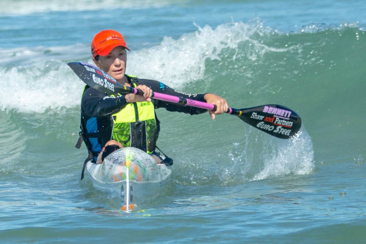 Hayley Nixon will be paddling for Covid-19 victims
