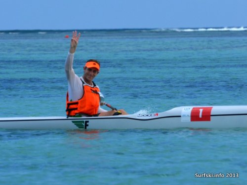 Dawid Mocke makes 3/3 at the 2013 Mauritius Ocean Classic